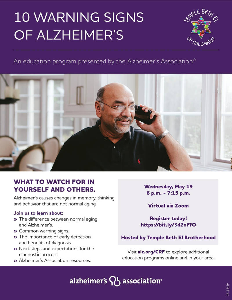 Banner Image for 10 Warning Signs of Alzheimer's